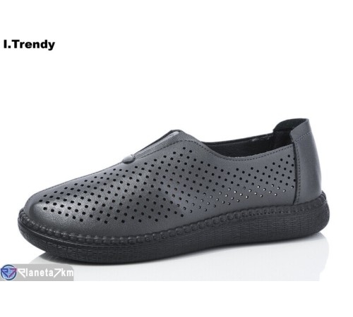 Туфлі жіночі на літо (8 пар р.36-41) сірий  "Trendy"