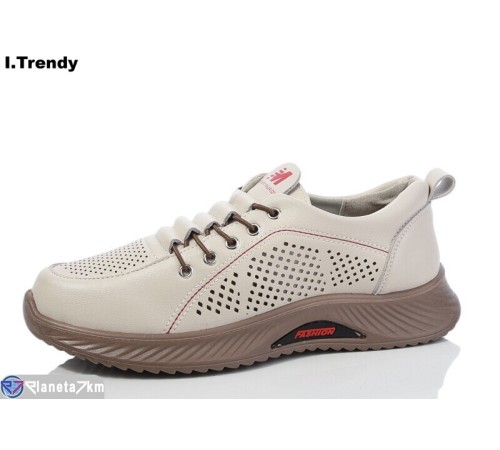 Туфлі жіночі на літо (8 пар р.36-41) бежевий  "Trendy"