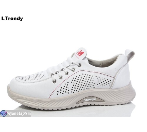 Туфлі жіночі на літо (8 пар р.36-41) білий  "Trendy"