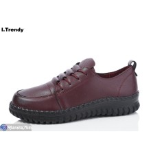 Туфлі жіночі на весну/осінь (8 пар р.36-41) бордовий  "Trendy"