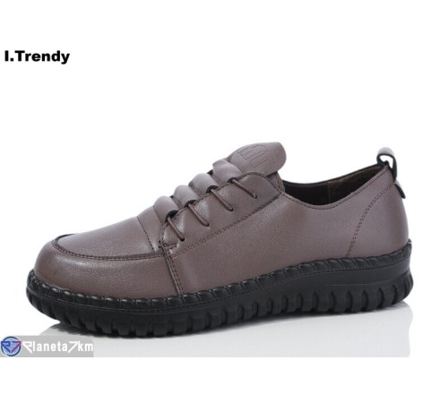 Туфлі жіночі на весну/осінь (8 пар р.36-41) коричневий "Trendy" Туфлі жіночі на весну/осінь (8 пар р.36-41) коричневий "Trendy"