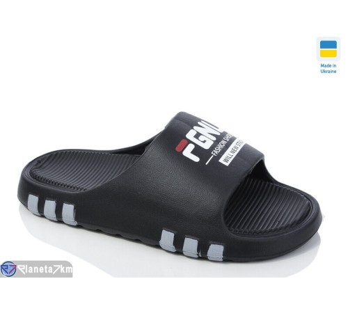 Шлепки дитячі на літо (8 пар р.36-41) чорний "LOTTOS" Шлепки дитячі на літо (8 пар р.36-41) чорний "LOTTOS"