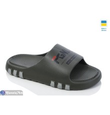 Шлепки дитячі на літо (8 пар р.36-41) хакі  "LOTTOS"