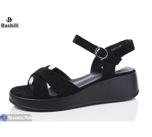 Дитячі босоніжки на літо (6 пар р.35-40) чорний  "Башили"