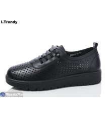 Туфлі жіночі на літо (8 пар р.37-42) чорний  "Trendy"