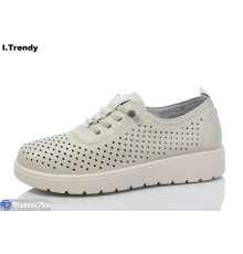 Туфлі жіночі на літо (8 пар р.37-42) бежевий  "Trendy"