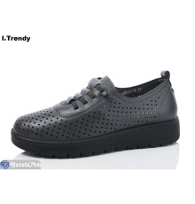 Туфлі жіночі на літо (8 пар р.37-42) сірий  "Trendy"