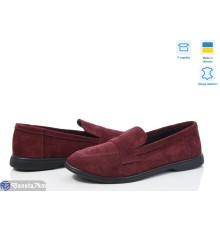 Туфлі жіночі на весну/осінь (6 пар р.36-40) бордовий  "GARRA"