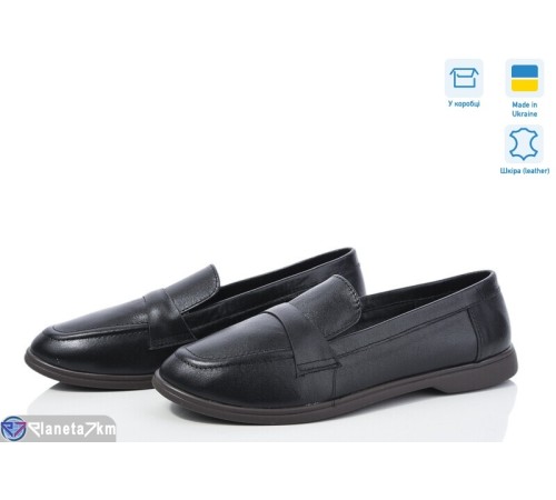 Туфлі жіночі на весну/осінь (6 пар р.36-40) чорний  "GARRA"