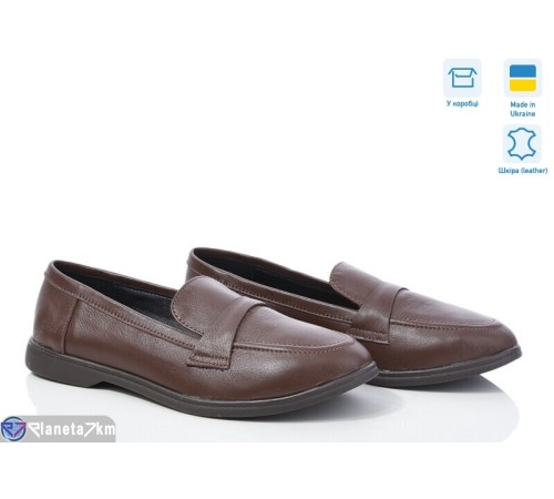 Туфлі жіночі на весну/осінь (6 пар р.36-40) коричневий  "GARRA"