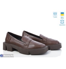 Туфлі жіночі на весну/осінь (6 пар р.36-40) коричневий  "GARRA"
