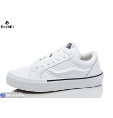 Кеди жіночі на весну/осінь (8 пар р.36-41) білий  "Башили"