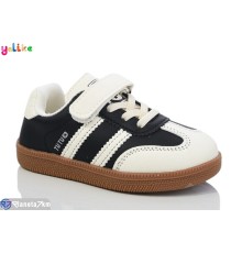 Дитячі кросівки на весну/осінь (10 пар р.22-26) бежевий  "Yalike"