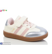 Дитячі кросівки на весну/осінь (10 пар р.22-26) бежевий  "Yalike"