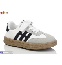 Дитячі кросівки на весну/осінь (6 пар р.21-26) білий  "Yalike"