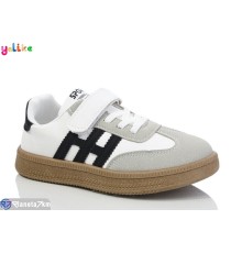 Дитячі кросівки на весну/осінь (6 пар р.32-37) білий  "Yalike"