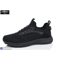 Кросівки чоловічі на літо (8 пар р.41-46) чорний  "Baas"