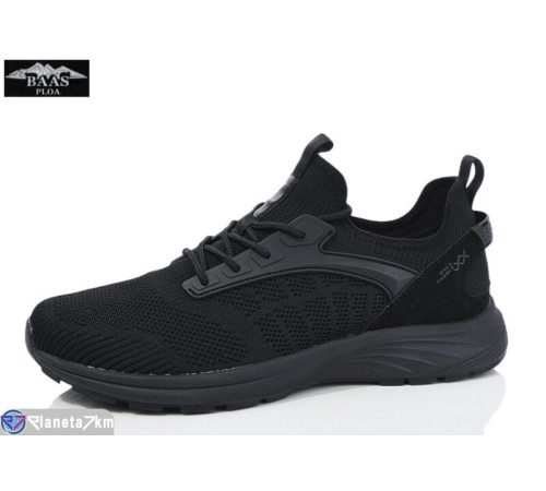 Кросівки чоловічі на літо (8 пар р.41-46) чорний  "Baas"