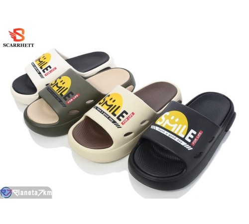 Шлепки на літо (12 пар р.36-41) мікс  "SCARRHETT"