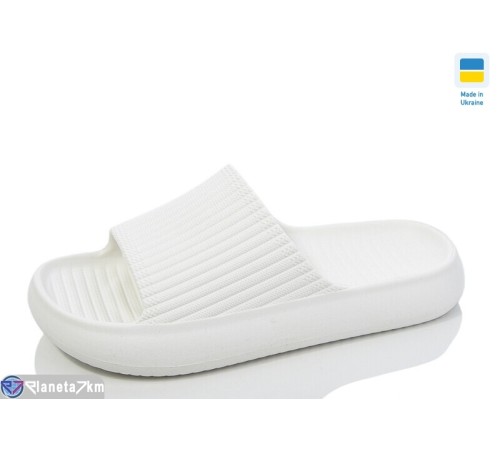 Шлепки жіночі на літо (6 пар р.36-41) білий  "Korka"