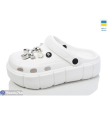 Кроки жіночі на літо (6 пар р.36-40) білий  "Korka"