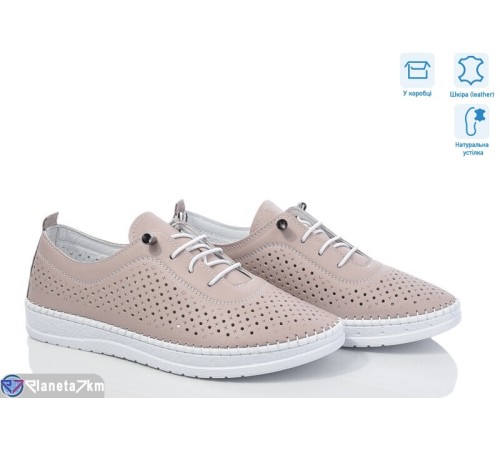 Кросівки жіночі на літо (10 пар р.37-41) коричневий  "LISA"