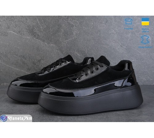 Кросівки жіночі на весну/осінь (6 пар р.36-40) чорний  "Linda"