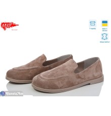 Туфлі жіночі на весну/осінь (8 пар р.37-41) коричневий  "ARTO"