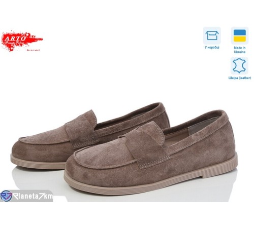 Туфлі жіночі на весну/осінь (8 пар р.37-41) коричневий "ARTO" Туфлі жіночі на весну/осінь (8 пар р.37-41) коричневий "ARTO"