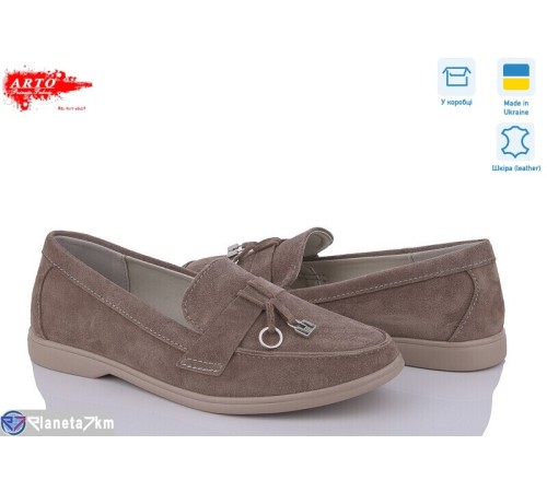 Туфлі жіночі на весну/осінь (8 пар р.36-40) коричневий "ARTO" Туфлі жіночі на весну/осінь (8 пар р.36-40) коричневий "ARTO"