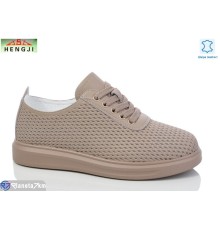 Кросівки жіночі на весну/осінь (8 пар р.36-41) коричневий  "HENGJI-ELENA"