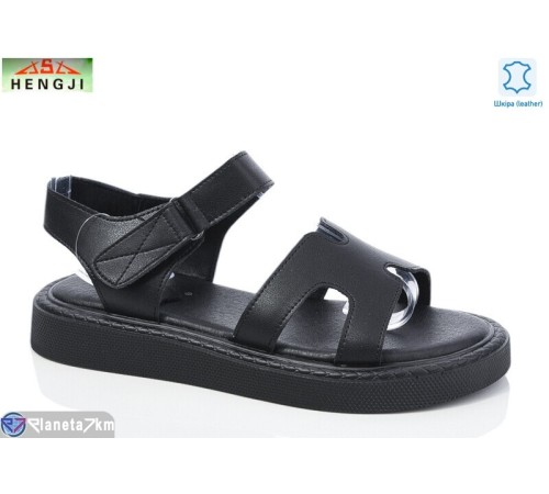 Босоніжки жіночі на літо (8 пар р.36-41) чорний  "HENGJI-ELENA"