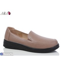 Туфлі жіночі на літо (8 пар р.36-41) коричневий  "Aba"