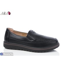 Туфлі жіночі на літо (8 пар р.36-41) чорний  "Aba"