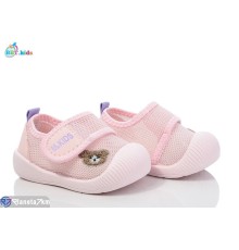 Дитячі кросівки на літо (12 пар р.17-22) рожевий  "BBT"