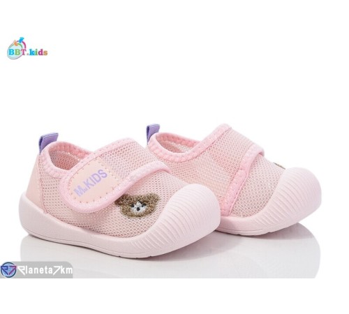 Дитячі кросівки на літо (12 пар р.17-22) рожевий  "BBT"