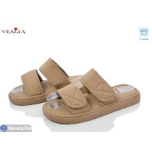 Шлепки жіночі на літо (8 пар р.36-40) коричневий  "Veagia-ADA"