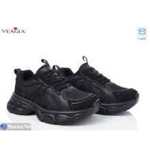 Кросівки жіночі на весну/осінь (6 пар р.36-40) чорний  "Veagia-ADA"