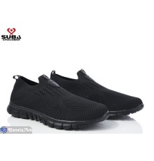 Кросівки чоловічі на літо (8 пар р.41-46) чорний  "SUBA"