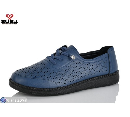Кросівки жіночі на літо (8 пар р.37-42) синій  "SUBA"