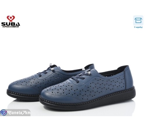 Кросівки жіночі на літо (8 пар р.37-42) синій  "SUBA"