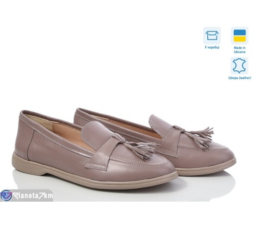 Туфлі жіночі на весну/осінь (6 пар р.36-40) коричневий  "GARRA"