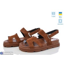 Босоніжки жіночі на літо (6 пар р.36-40) коричневий  "GARRA"