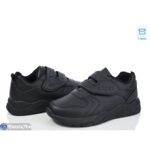 Дитячі кросівки на весну/осінь (8 пар р.33-38) чорний  "Normashoes"