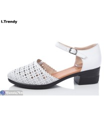 Туфлі жіночі на літо (8 пар р.36-41) білий  "Trendy"