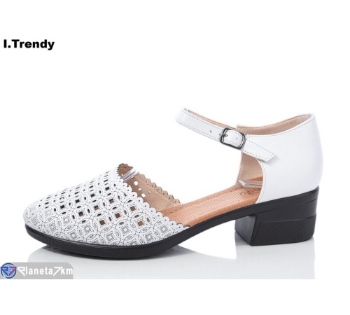 Туфлі жіночі на літо (8 пар р.36-41) білий  "Trendy"