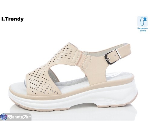 Босоніжки жіночі на літо (8 пар р.36-41) бежевий "Trendy" Босоніжки жіночі на літо (8 пар р.36-41) бежевий "Trendy"