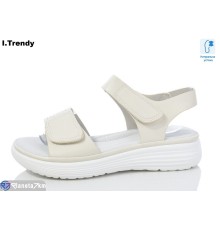 Босоніжки жіночі на літо (8 пар р.36-41) бежевий  "Trendy"