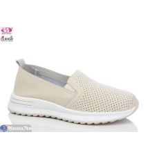 Сліпони жіночі на літо (8 пар р.36-41) бежевий  "Gukkcr"