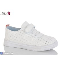 Дитячі кросівки на літо (8 пар р.31-36) білий  "Aba"